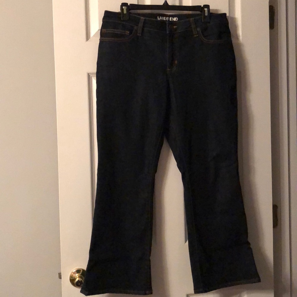 Lands’ End Mid-Rise Bootcut Jean